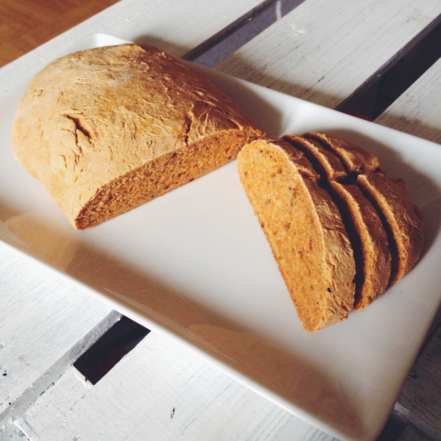 Schnelles Brot/Baguette/Brötchen, mediteran